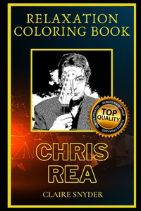 Chris Rea Relaxation Coloring Book