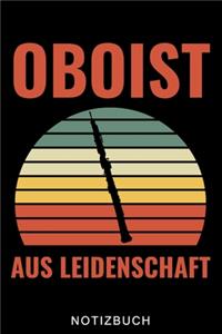 Oboist Aus Leidenschaft Notizbuch