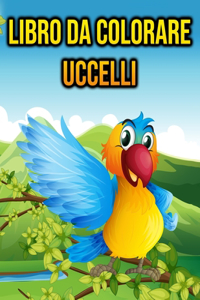 Libro da Colorare Uccelli