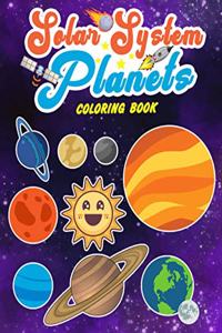 Solar System Planets Coloring Book
