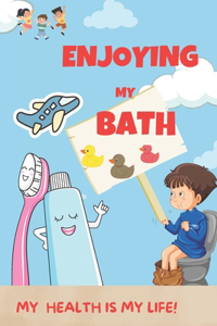 Enjoying my bath