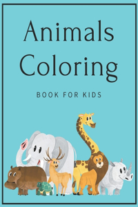Animals Coloring Book For Kids