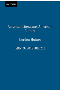 American Literature, American Culture
