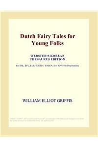 Welsh Fairy Tales (Webster's Korean Thesaurus Edition)