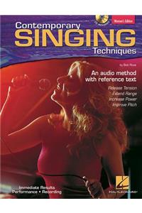 Contemporary Singing Techniques: Women's Edition : An Audio Method With a Reference Text