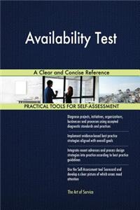 Availability Test A Clear and Concise Reference