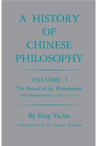 History of Chinese Philosophy, Volume 1