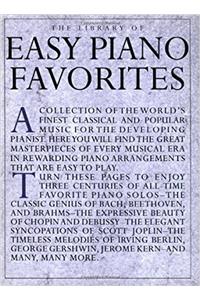 Library of Easy Piano Favorites