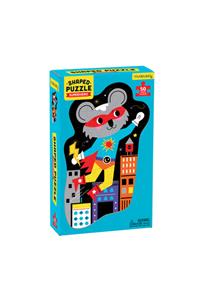 Superhero 50 Piece Shaped Character Puzzle
