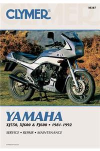 Clymer Yamaha Xj550, Xj600 & Fj600 1981-1992