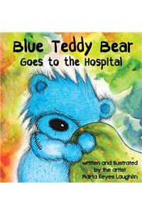 Blue Teddy Bear Goes to the Hospital