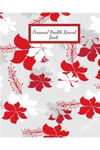 Personal Health Record Book