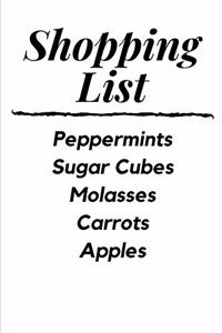 Shopping List