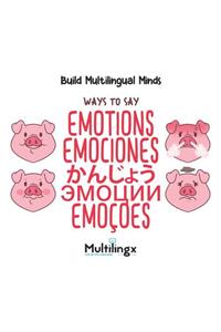 Ways to Say EMOTIONS, かんじょう, EMOCIONES, ЭМОЦИИ, EMOÇÕES