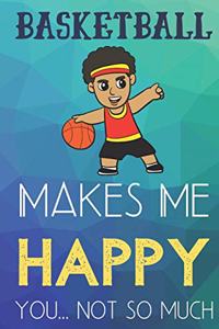 Basketball Makes Me Happy You Not So Much