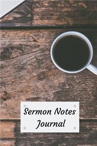 Sermon Notes Journal