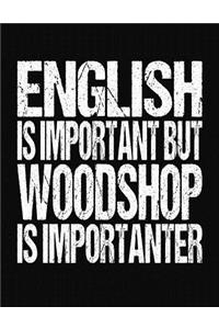 English Is Important But Woodshop Is Importanter