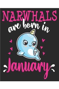 Narwhals Are Born In January