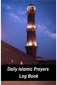 Daily Islamic Prayers Log Book