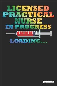 Licensed Practical Nurse in Progress Journal