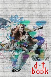 The Dot Book - A Dot Grid Notebook for Graphic Designers - Graffiti Series