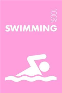Womens Swimming Notebook