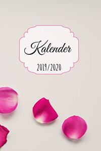 Kalender 2019 / 2020: mit Tagesansicht. Kalender mit über 395 Tage Anfang von August 2019 bis September 2020 (15,24 cm x 22,86 cm)