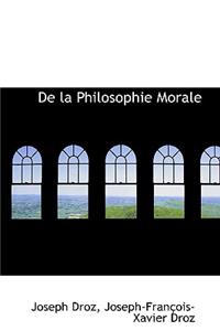 de La Philosophie Morale