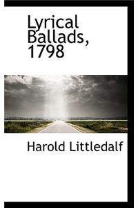 Lyrical Ballads, 1798