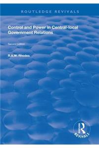 Control and Power in Central-Local Government Relations