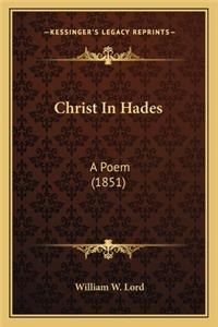 Christ in Hades
