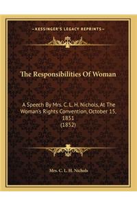 The Responsibilities Of Woman