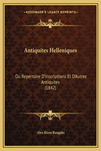 Antiquites Helleniques