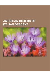 American Boxers of Italian Descent