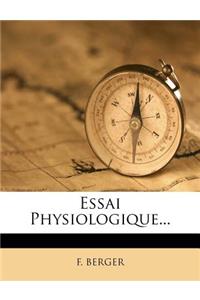 Essai Physiologique...