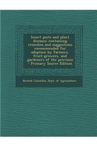Insect Pests and Plant Diseases