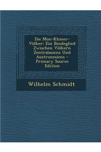 Die Mon-Khmer-Volker