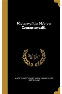 History of the Hebrew Commonwealth