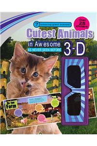 3d Sticker Scene: Cutest Animals