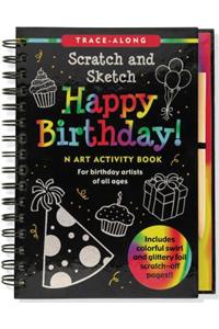 Happy Birthday! Scratch and Sketch Trace-Along