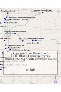 Campground Directory COLORADO United States (incl.GPS DATA and detailed Maps)