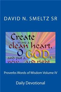 Proverbs Words of Wisdom Volume IV