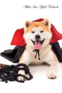 Akita Inu April Notebook Akita Inu Record, Log, Diary, Special Memories, To Do List, Academic Notepad, Scrapbook & More