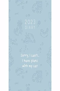 Plans with My Cat A6 Diary 2023