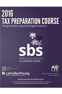 2016 Tax Preparation Course