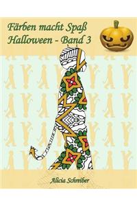 Färben macht Spaß - Halloween - Band 3