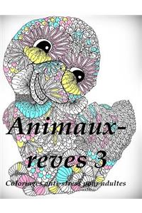Animaux-Reves 3 - Coloriages Pour Adultes