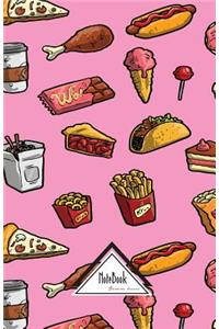 Notebook Journal Dot-Grid, Graph, Lined, No lined