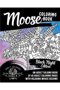 Moose Coloring Book