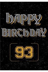 Happy Birthday 93